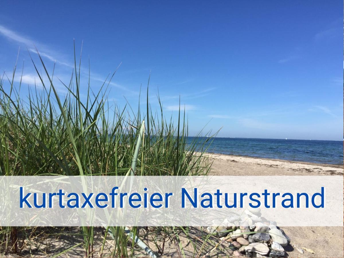 Boeltser Hus Ferienwohnungen Mit Strandkorb Und Kamin 10 Gehminuten Zum Kurtaxefreien Sandstrand Kraksdorf Экстерьер фото