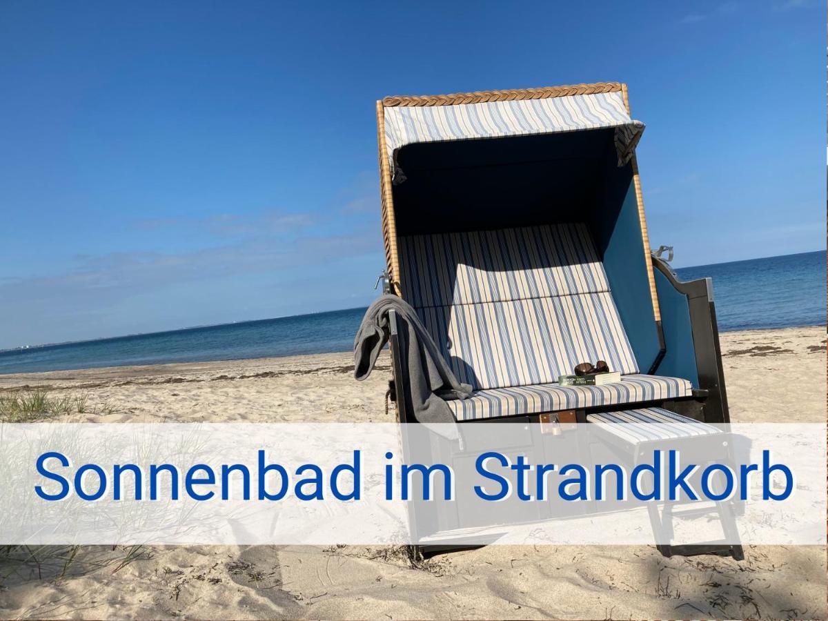 Boeltser Hus Ferienwohnungen Mit Strandkorb Und Kamin 10 Gehminuten Zum Kurtaxefreien Sandstrand Kraksdorf Экстерьер фото